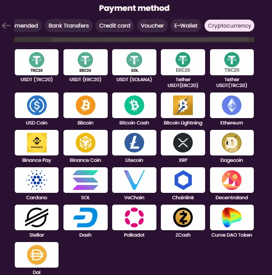 Payments & Withdrawal Bizzo Casino
